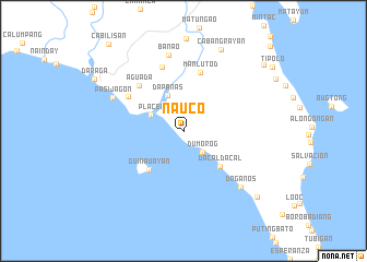 map of Nauco