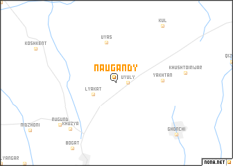 map of Naugandy