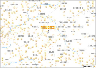 map of Naugazi