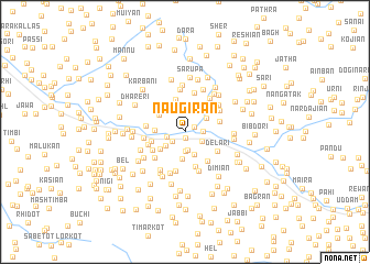 map of Naugirān