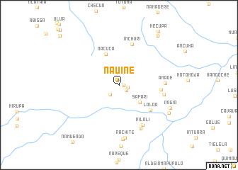 map of Nauíne