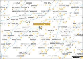 map of Naukariān