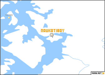map of Naukati Bay