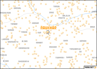 map of Naukhār