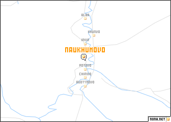 map of Naukhumovo