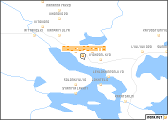 map of Naukupokh\
