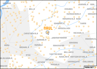 map of Naul