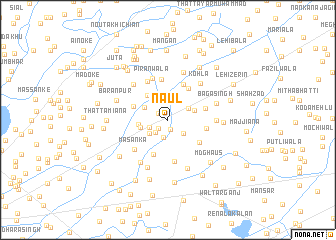 map of Naul