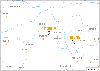 map of Naume