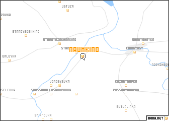 map of Naumkino