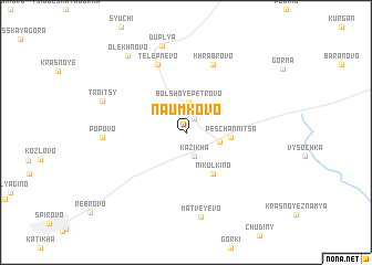 map of Naumkovo