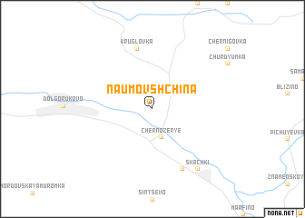 map of Naumovshchina