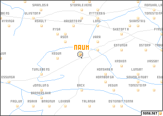 map of Naum