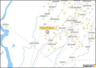 map of Naunāhli