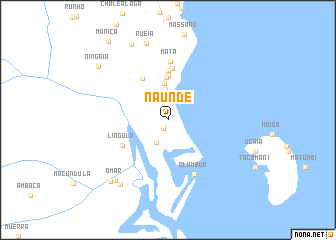 map of Naunde