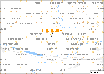 map of Naundorf