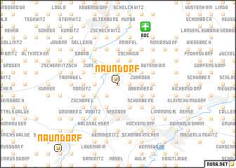 map of Naundorf