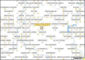 map of Naundorf