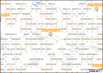 map of Naundorf