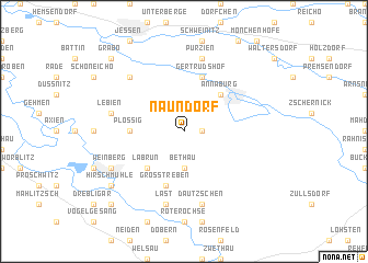 map of Naundorf