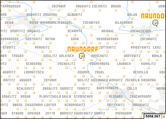 map of Naundorf