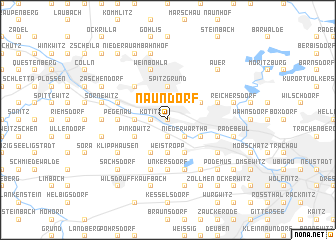 map of Naundorf