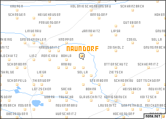 map of Naundorf