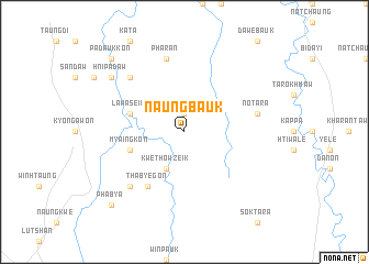 map of Naungbauk