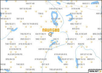 map of Naungbo