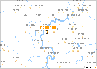 map of Naungbo