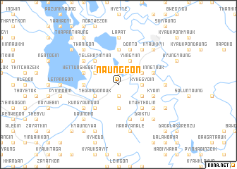 map of Naunggon