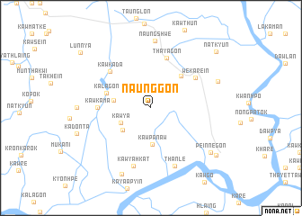 map of Naunggon