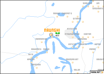 map of Naunghi