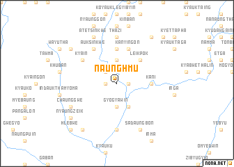 map of Naunghmu