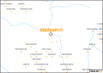 map of Naunghpyit