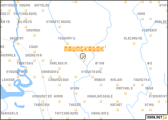 map of Naungkadok