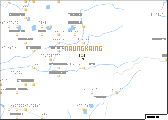 map of Naungkaing