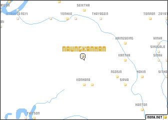 map of Naungkanman