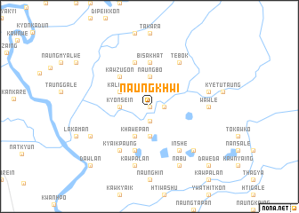 map of Naungkhwi