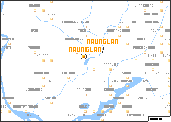 map of Naunglan