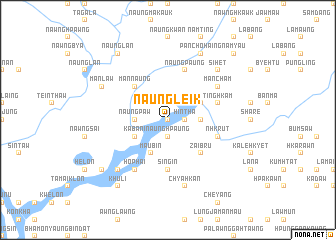 map of Naungleik