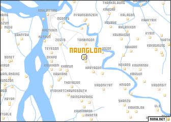 map of Naunglon