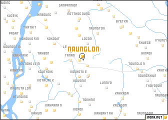 map of Naunglon