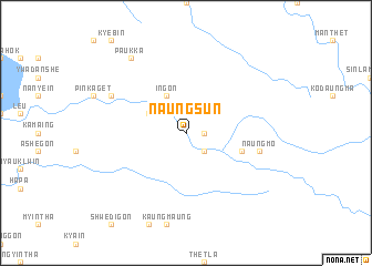 map of Naungsun
