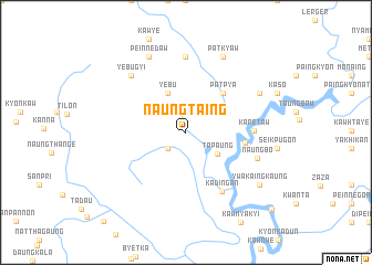 map of Naungtaing