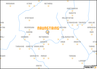 map of Naungtaing