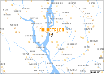 map of Naungtalon