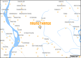 map of Naungthangè