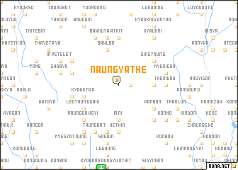 map of Naungyathe