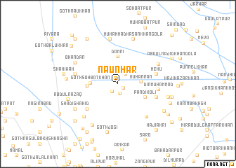 map of Nāunhar